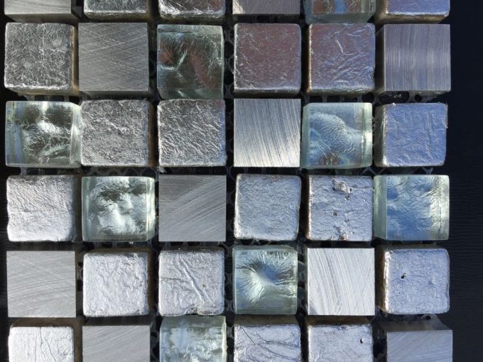 Mosaico alba argento