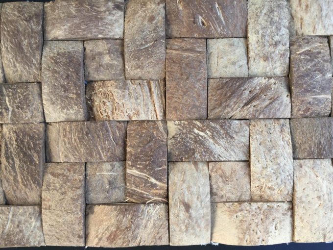 Mosaico cocco naturale